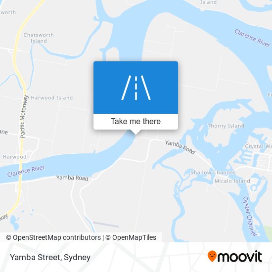 Yamba Street map