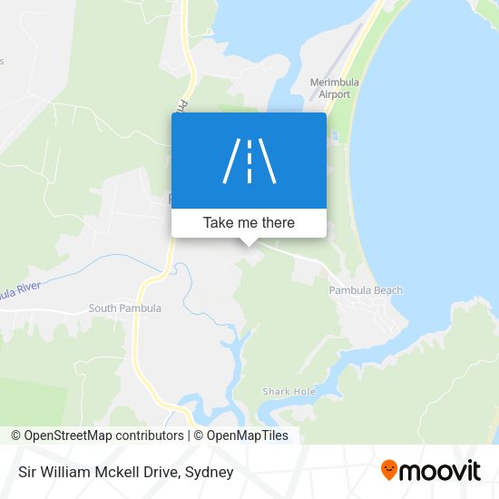 Sir William Mckell Drive map