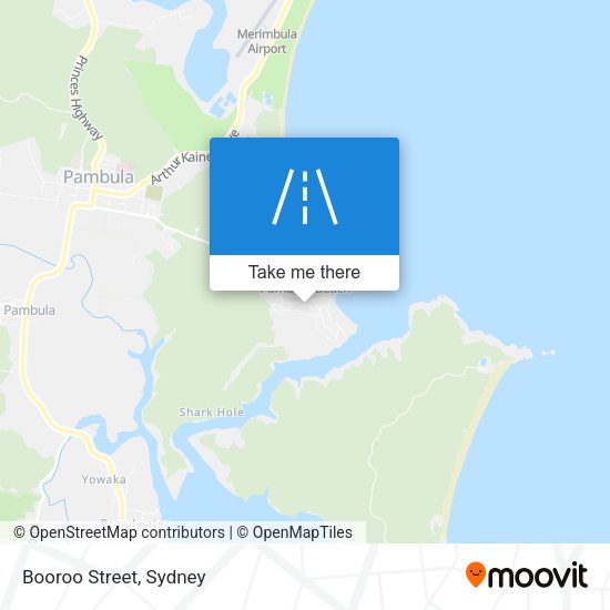 Booroo Street map