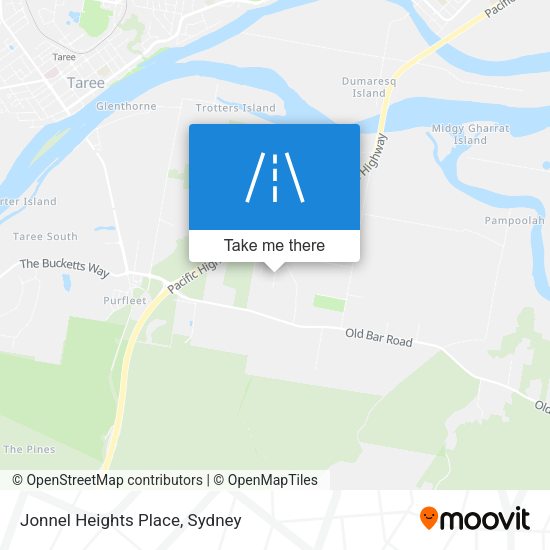 Jonnel Heights Place map