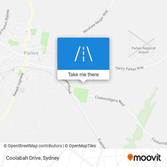 Coolabah Drive map