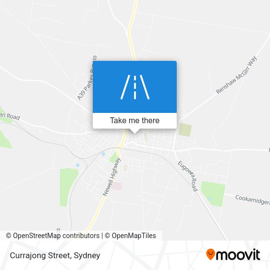 Currajong Street map