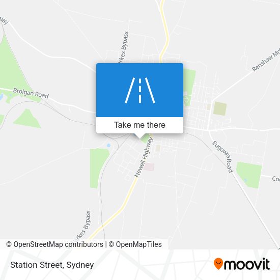 Station Street map