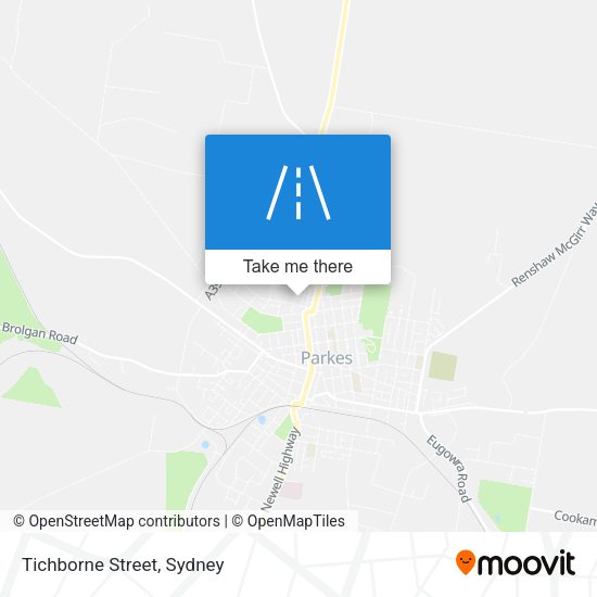 Tichborne Street map