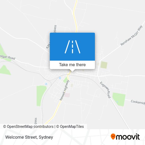 Welcome Street map