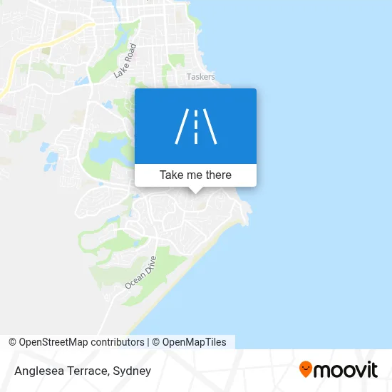 Mapa Anglesea Terrace