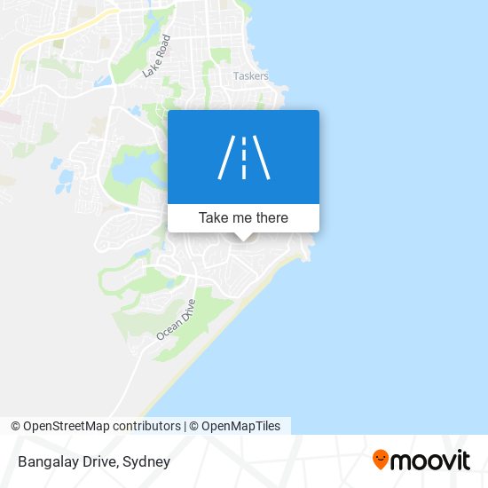 Bangalay Drive map