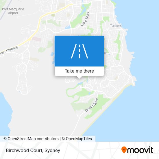 Birchwood Court map