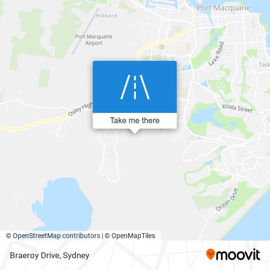 Braeroy Drive map