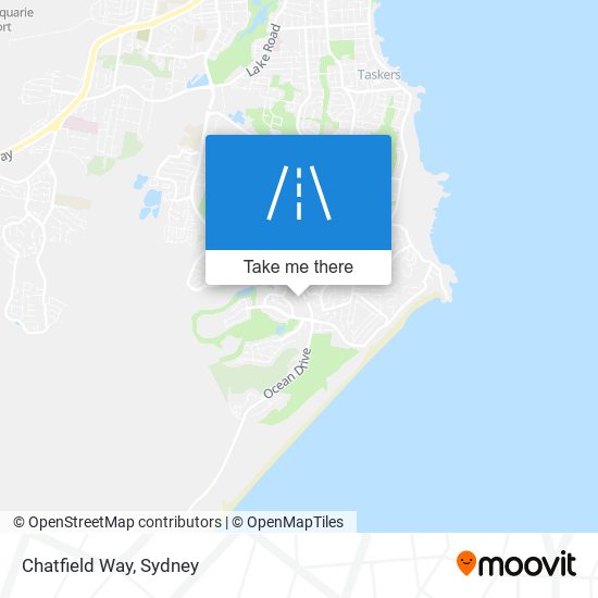 Chatfield Way map