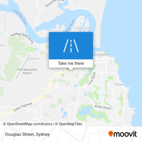 Douglas Street map