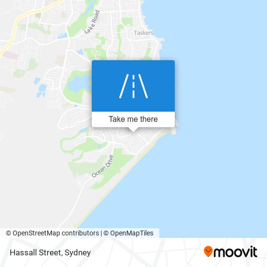 Hassall Street map