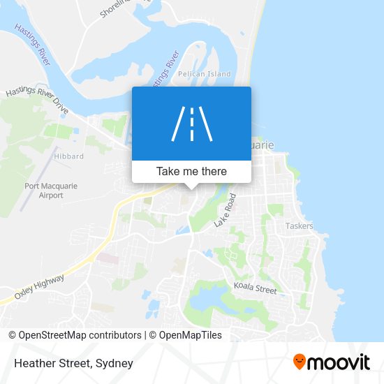 Heather Street map