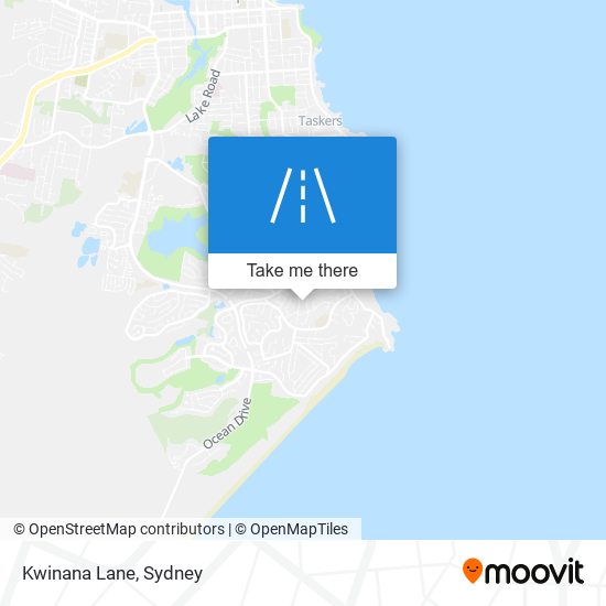 Kwinana Lane map