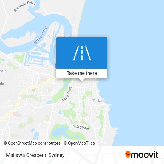 Mallawa Crescent map
