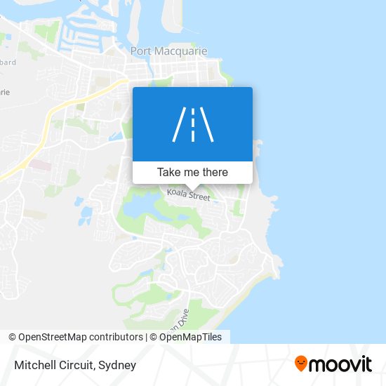 Mapa Mitchell Circuit