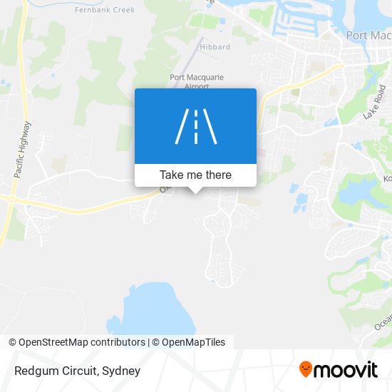 Redgum Circuit map