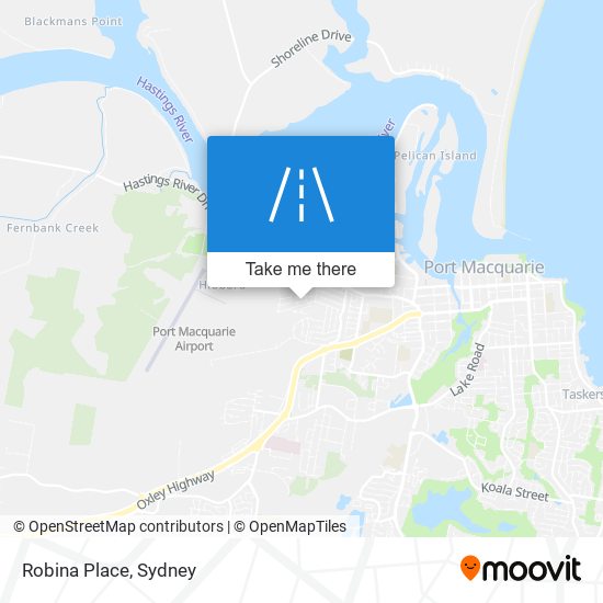 Robina Place map