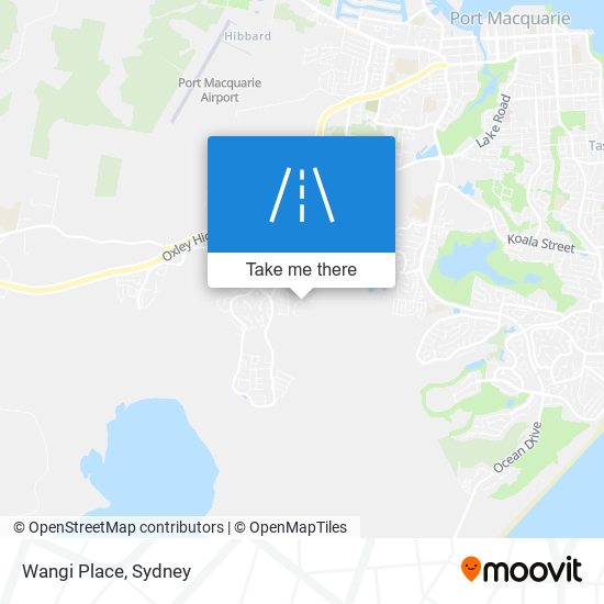 Wangi Place map