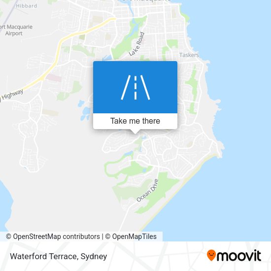 Waterford Terrace map