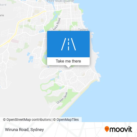 Wiruna Road map