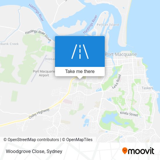 Woodgrove Close map