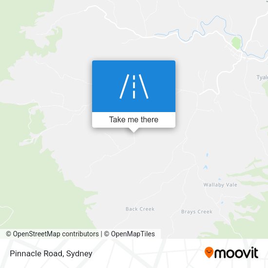 Pinnacle Road map