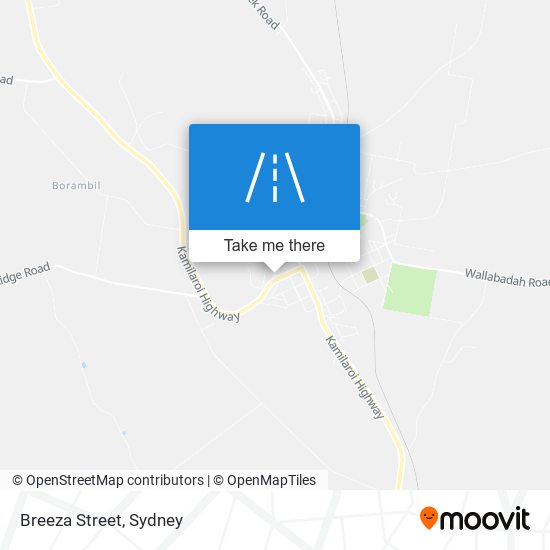 Breeza Street map