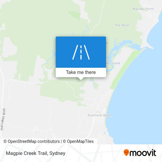 Magpie Creek Trail map