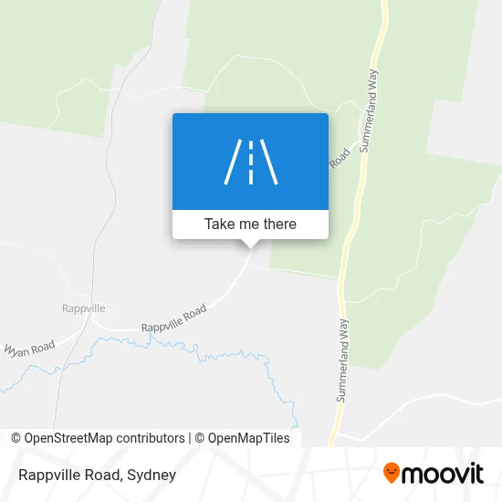 Mapa Rappville Road