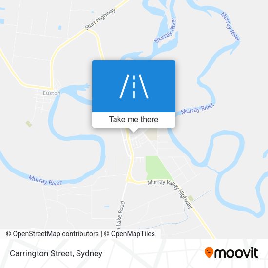 Carrington Street map