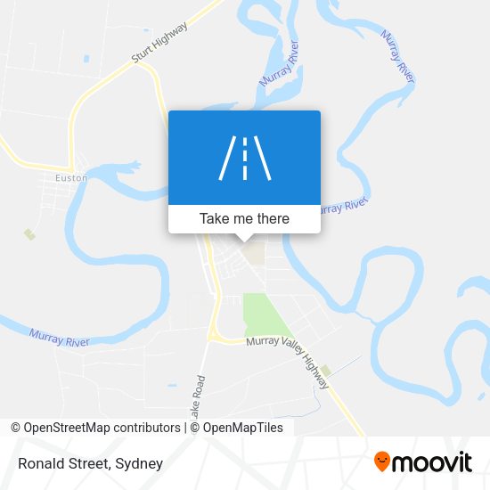 Ronald Street map