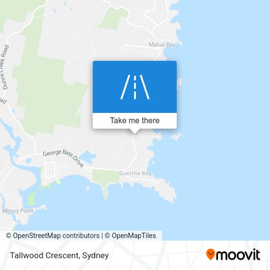 Tallwood Crescent map