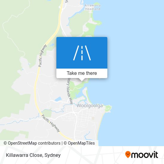 Killawarra Close map