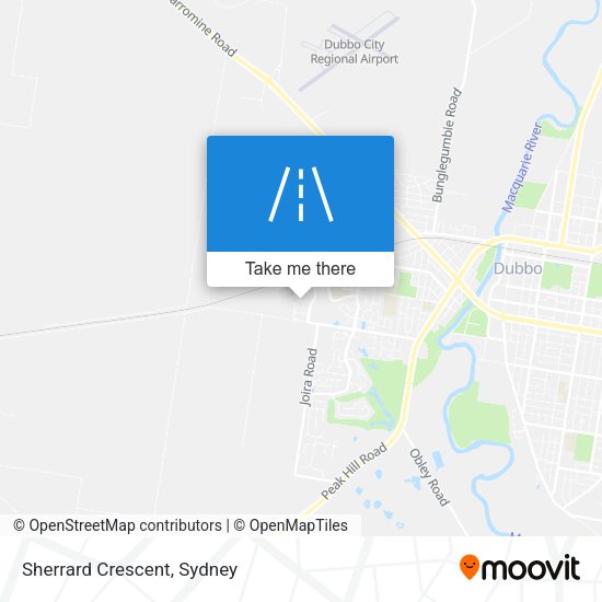 Sherrard Crescent map