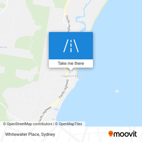 Whitewater Place map