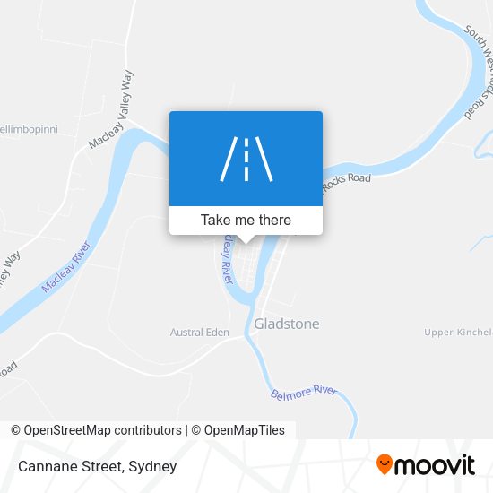 Cannane Street map