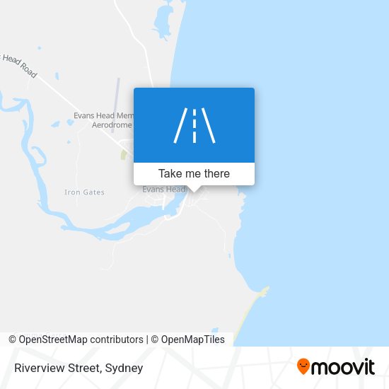 Riverview Street map
