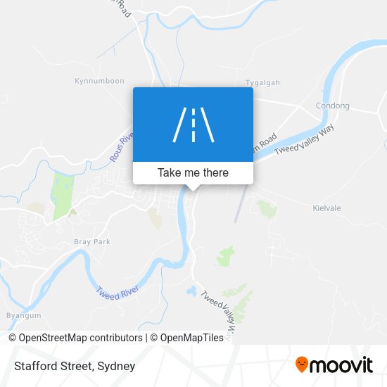 Stafford Street map
