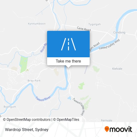 Wardrop Street map