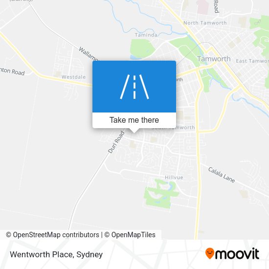 Wentworth Place map