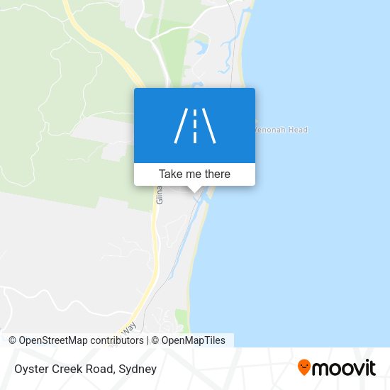 Oyster Creek Road map
