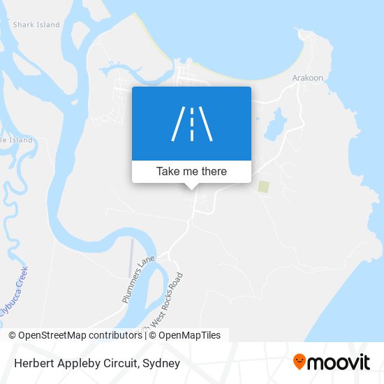 Herbert Appleby Circuit map