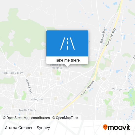 Aruma Crescent map