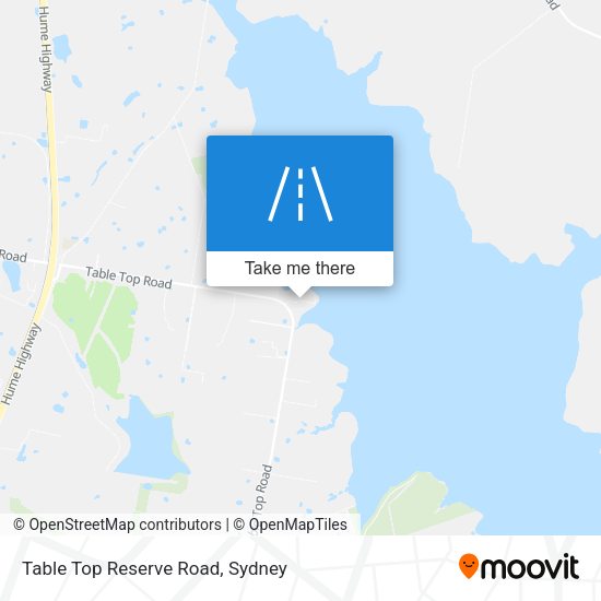 Table Top Reserve Road map