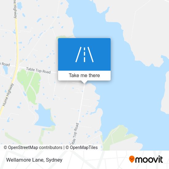 Wellamore Lane map