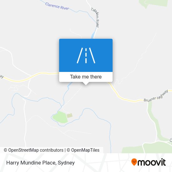 Harry Mundine Place map