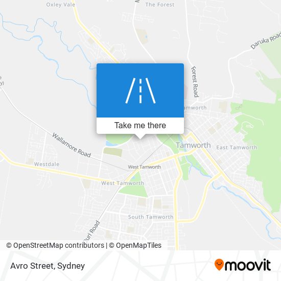 Avro Street map