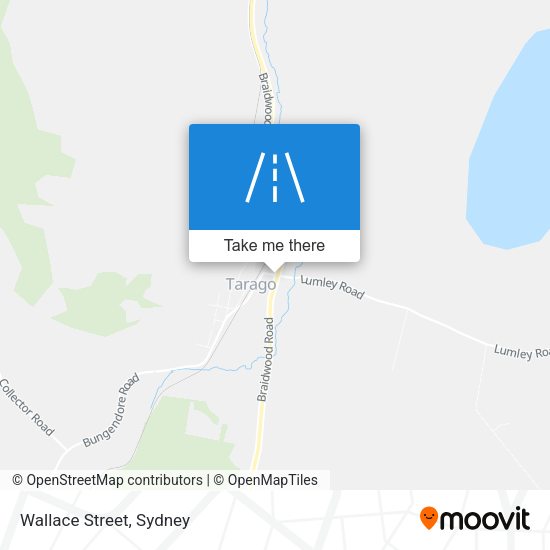 Wallace Street map