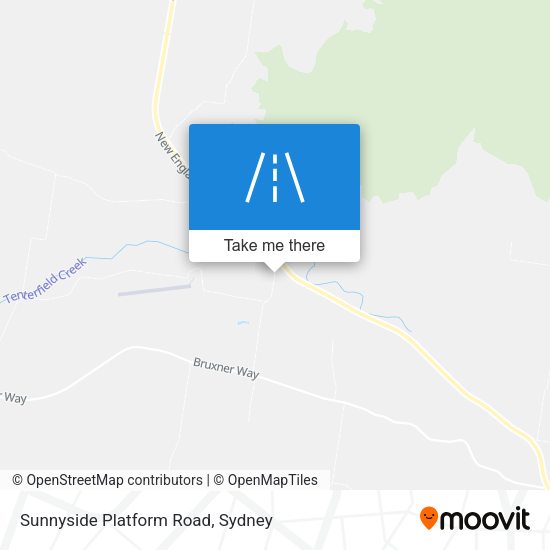 Sunnyside Platform Road map